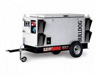 GENMAC Bulldog G20LSM дизельный генератор в шумозащитном кожухе