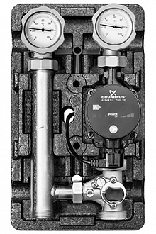 Meibes UK ME 66812.10 насосная группа с Grundfos Alpha 2L 32-60