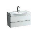 Тумба для раковины Laufen Case 89.5x37.5 см 2 ящика белый лак 4.0125.2.075.475.1