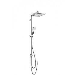Душевая стойка Hansgrohe Crometta E 240 1jet Showerpipe Reno EcoSm 27289000 9 л