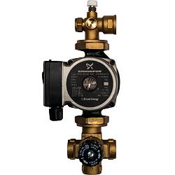 STOUT комплект для насосной группы с термостатическим клапаном; Grundfos UPSO 25-65  SDG-0020-001002