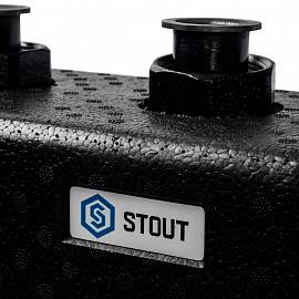STOUT стальной распределительный коллектор 3(5)  контура. В теплоизоляции SDG-0017-004035