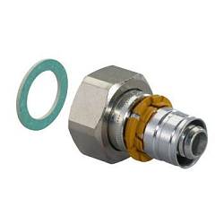 Uponor S-Press штуцер с накидной гайкой 20-G1/2“НГ (1015283)
