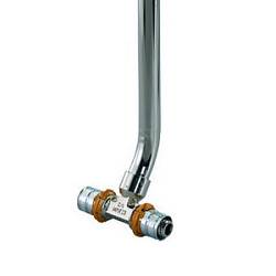 Uponor Smart Radi S-Press тройник 16-15CU-16 l=350 мм (1015628)