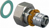 Uponor S-Press штуцер с накидной гайкой 25-G1“НГ (1015297)