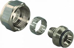 Uponor Flex-X зажимной адаптер из покрытой латуни PEX 16X1,8/2,0-3/4“ВР Евроконус (1057441)