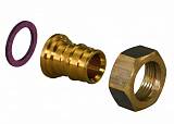 Uponor Q&E штуцер с накидной гайкой 25-G1“НГ (1023018)