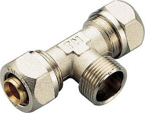 TIEMME соединительный тройник  20х3/4Fх20