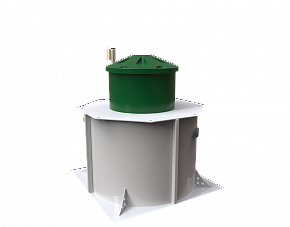 Автономная канализационная станция Kolomäki Kolo Vesi 3 низкий корпус