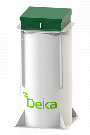 Deka BioDeka-8 C-1800 Автономная канализация с самотеч. отводом оч.ст