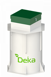 Deka BioDeka-15 C-1000 Автономная канализация с самотеч. отводом оч.ст
