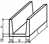 Лоток ЛК 75.120.60-3