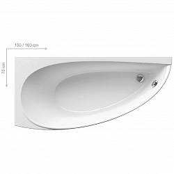 Ravak Avocado Ванна 150 L белая CT01000000