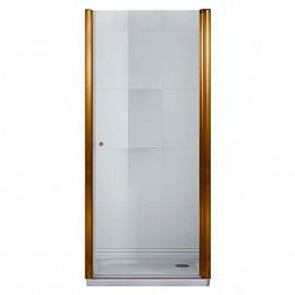 Cezares Pordenone B1 (70см) (правая), Душевая дверь, текстурное стекло