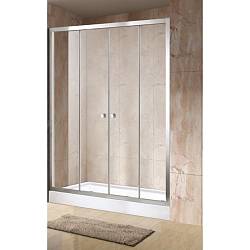 Cezares Anima BF2 (160 см) Душевая дверь, текстурное стекло ANIMA-W-BF-2-160-C-Cr