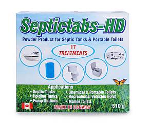 SepticTabs-HD Cредство для туалетов выгребного типа и накопительных баков для отходов