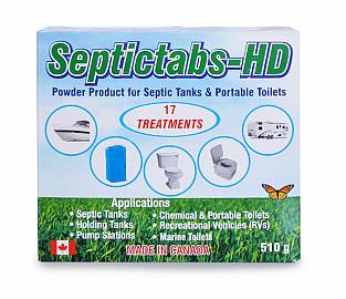 SepticTabs-HD Cредство для туалетов выгребного типа и накопительных баков для отходов