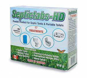 SepticTabs-HD Cредство для туалетов выгребного типа и накопительных баков для отходов