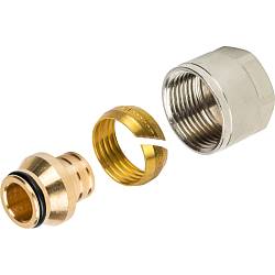 STOUT Фитинг компрессионный для труб PEX 20х2,0х3/4 SFC-0020-002020