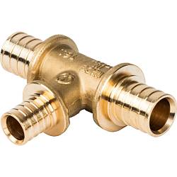 STOUT Тройник переходной 20x16x20 для труб из сшитого полиэтилена аксиальный SFA-0014-201620 