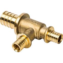 STOUT Тройник переходной 25x16x16 для труб из сшитого полиэтилена аксиальный SFA-0014-251616 