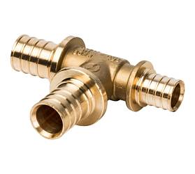 STOUT Тройник переходной 25x25x20 для труб из сшитого полиэтилена аксиальный SFA-0014-252520 