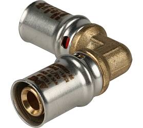 STOUT Угольник 90° 16х16 для металлопл.труб прессовой SFP-0009-001616