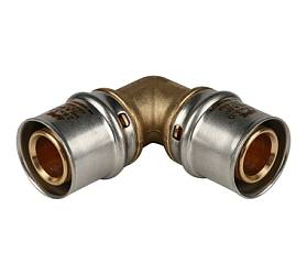 STOUT Угольник 90° 26х26 для металлопл.труб пресс SFP-0009-002626