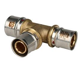 STOUT Тройник переходной 32х26х26  для металлопл.труб пресс SFP-0005-322626 