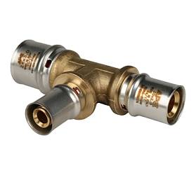 STOUT Тройник переходной 26х16х20 для металлопл.труб пресс SFP-0005-261620