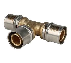 STOUT Тройник равнопроходный 26х26х26 для металлопл.труб пресс SFP-0006-262626