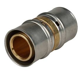 STOUT Муфта соединительная  равнопроходная 32х32 для металлопл.труб пресс SFP-0003-003232