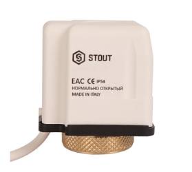 STOUT Электротермический компактный сервопривод, 24 В  STE-0010-024001