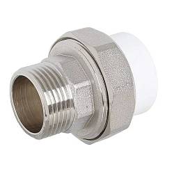 Pro Aqua PPR Муфта комбинированная,разъемная, с наружной резьбой Ду 25х3/4 PA21014