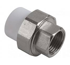 Pro Aqua PPR Муфта комбинированная, разъемная, с ВР Ду 25х3/4 PA20014