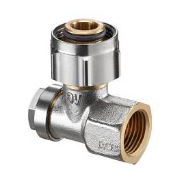 Oventrop Combi 3 запорно-присоед. угл. 3/4НГ x 1/2ВР. Арт 1016567