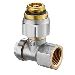 Oventrop Combi 3 запорно-присоед. угл. 1/2НР x 3/4НР.Арт 1016577