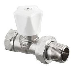 OVENTROP HRV вентиль с ручным приводом Ду10,3/8, PN10,прох, укороч., с предн..Арт 1194603