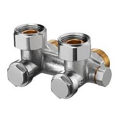 Oventrop Multiflex V CE-запорно-присоед., угл. 3/4