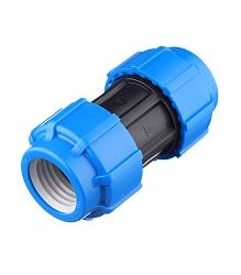 Муфта ПНД 25 компрессионная (ITAL), PN16