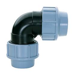 ITAL Отвод ПНД компрессионный 75 PN 12,5