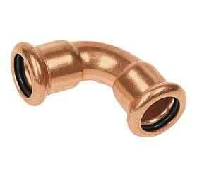 Sanha 6002A, отвод 90° ВПр-ВПр, 22, прессовой 16002A22