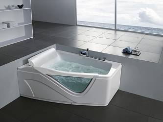 Gemy G9056 K L акриловая ванна 1700x1300