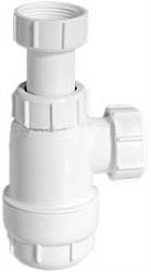McAlpine Сифон бутылочный (1 1/2''х40мм) без выпуска MRSK2-NW