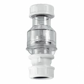 McAlpine Обратный клапан вертикальный (прозрачный) TUN5-CL
