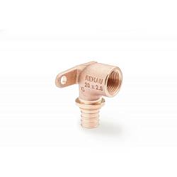 REHAU 20-Rp 3/4 угольник настенный с коротким нарезным патрубком 13661011001 (13661011008)