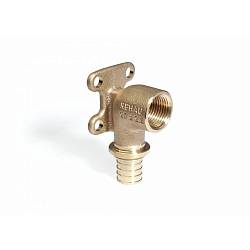 REHAU 16-Rp 1/2 угольник  настенный с квадратными фланцами 13661101001