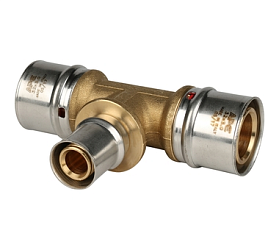 STOUT Тройник переходной 32х20х32  для металлопл.труб пресс SFP-0005-322032