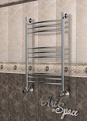 ArtofSpace Полотенцесушитель Artico без полки 300 x 800 Хром, 4 торца внешняя резьба 1