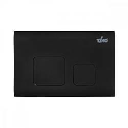TIMO SOLI FP-002MB Кнопка смыва, черный матовый